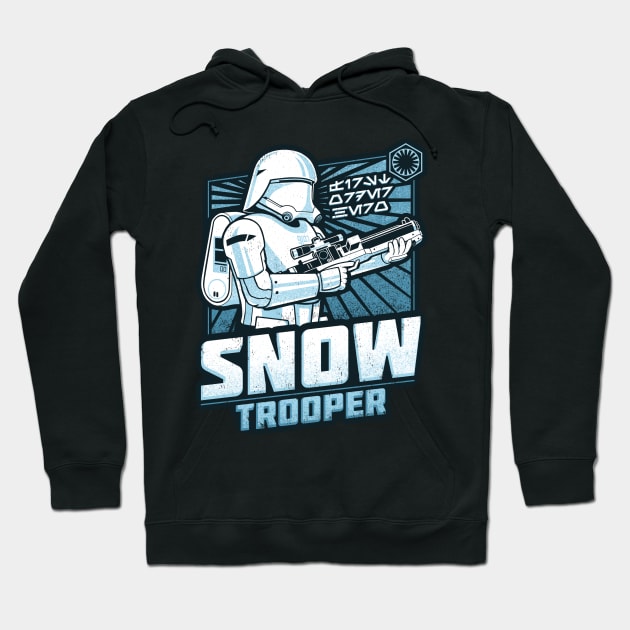 First Order Hero: Snowtrooper Hoodie by CoryFreemanDesign